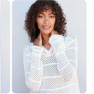 Poof W OLLUSION Crochet Knit Hoodie